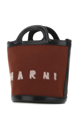 Two-tone felt and leather Tropicalia bucket bag MARNI (SCMP0056Q4P4915) Two-tone felt and leather Tropicalia bucket bag MARNI (SCMP0056Q4P4915)