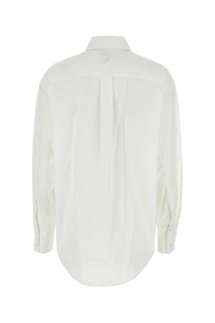 Біла сорочка з попліну JW ANDERSON (SH0283PG1090) J.W.ANDERSON Біла сорочка з попліну JW ANDERSON (SH0283PG1090) J.W.ANDERSON