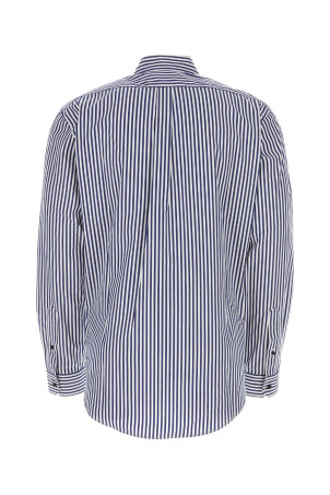 Вишита сорочка оверсайз з попліну Blue Y PROJECT (SHIRT59S24F435) Y/PROJECT Вишита сорочка оверсайз з попліну Blue Y PROJECT (SHIRT59S24F435) Y/PROJECT