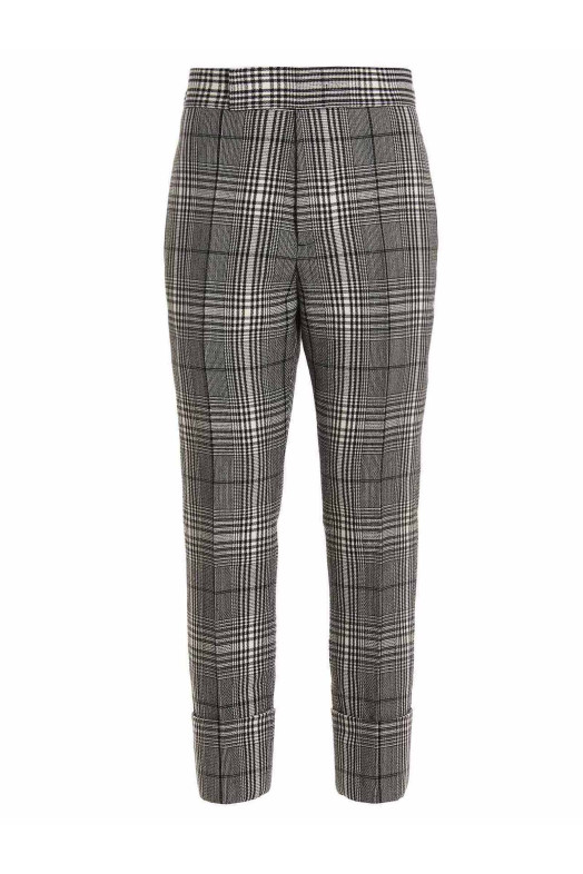 N°7’ pants White/Black