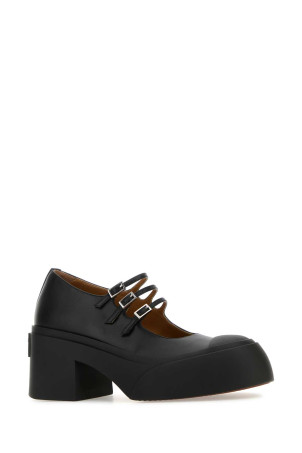 Black leather Pablo Mary Jane pumps Black MARNI (SNZW018340P2722) Black leather Pablo Mary Jane pumps Black MARNI (SNZW018340P2722)