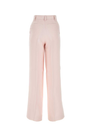 Брюки широкого кроя из вискозы светло-розового цвета AMIRI (SS23WAW007) Брюки широкого кроя из вискозы светло-розового цвета AMIRI (SS23WAW007)