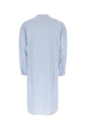 Хлопковая рубашка с принтом PRADA (UCN510S2311UXT)