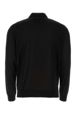 Черный шелковый кардиган Black PRADA (UMG290SOOO134W) Черный шелковый кардиган Black PRADA (UMG290SOOO134W)