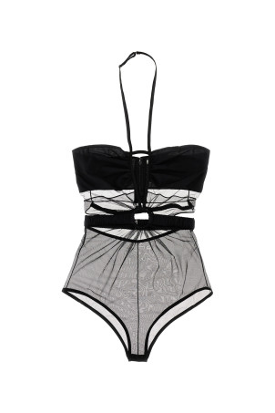 Боді «Кільце» Чорний NENSI DOJAKA (NDSS23TOP039BLACK)