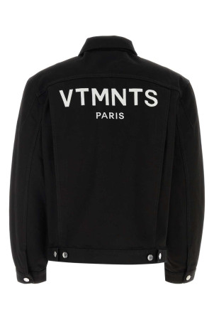 Чорна джинсова куртка Paris Black VTMNTS (VL18JA770B) Чорна джинсова куртка Paris Black VTMNTS (VL18JA770B)
