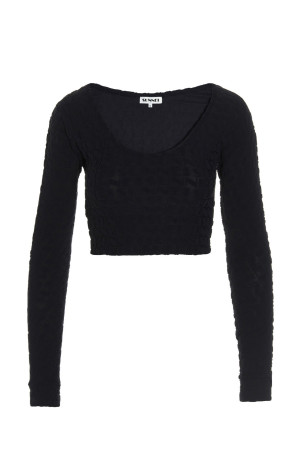 all-over logo top Blue