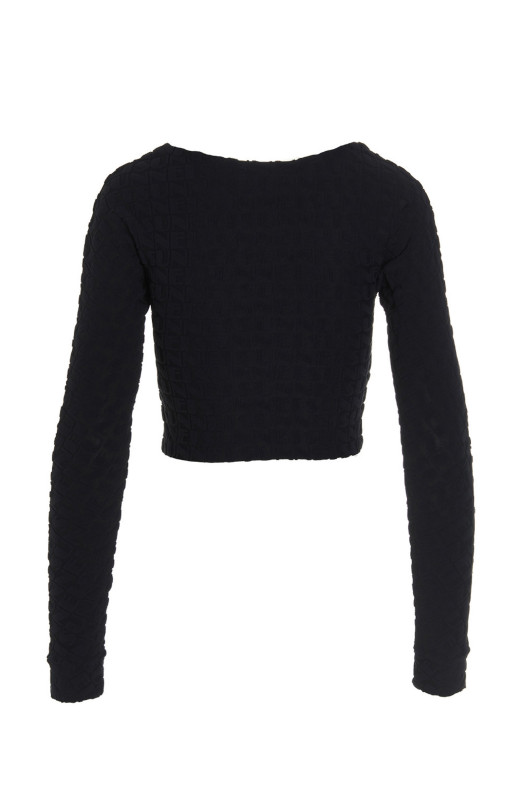 all-over logo top Blue