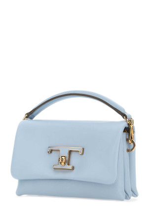 Сумка з мікрошкіри блакитного кольору T Timeless TOD'S (XBWTSOC0000XPR) TOD'S Сумка з мікрошкіри блакитного кольору T Timeless TOD'S (XBWTSOC0000XPR) TOD'S