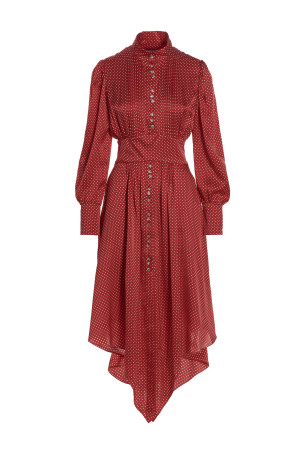 Пол Пол idress Красный ALEXANDRE VAUTHIER (231DR1811DARINGRED)