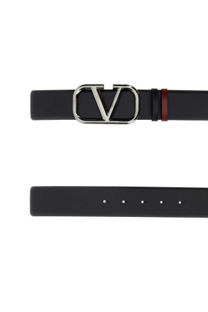 Чорний шкіряний ремінь VLogo Signature VALENTINO GARAVANI (ZY2T0T46YYF) Чорний шкіряний ремінь VLogo Signature VALENTINO GARAVANI (ZY2T0T46YYF)