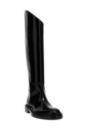Шкіряні черевики Чорні JIL SANDER J15WW0039P2775001 Шкіряні черевики Чорні JIL SANDER J15WW0039P2775001