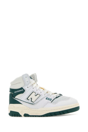 Двухцветные кожаные кроссовки 650 NEW BALANCE (BB650RGR) Двухцветные кожаные кроссовки 650 NEW BALANCE (BB650RGR)