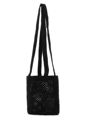 Черная вязаная сумка через плечо GIMAGUAS (FISHERMANBAG) Черная вязаная сумка через плечо GIMAGUAS (FISHERMANBAG)