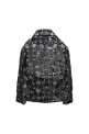 Лазерна куртка з мереживом Білий/Чорний COMME DES GARÇONS (GKJ0150511)