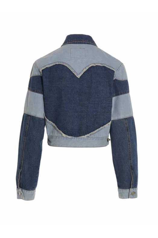 Джинсова куртка Mahina Синя ANDERSSON BELL (AWA519WWASBLU)