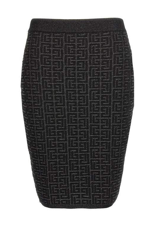 'Monogram' skirt Black 'Monogram' skirt Black