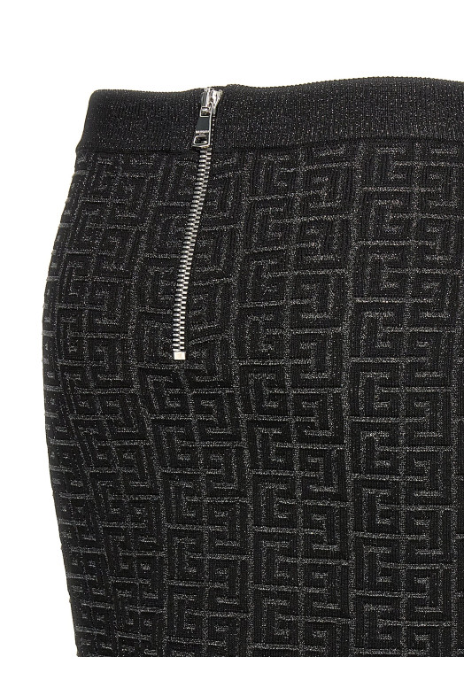 'Monogram' skirt Black 'Monogram' skirt Black