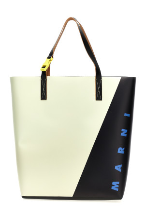 Сумка для покупок з логотипом Чорна MARNI (SHMQ0037A2P7948ZO824)