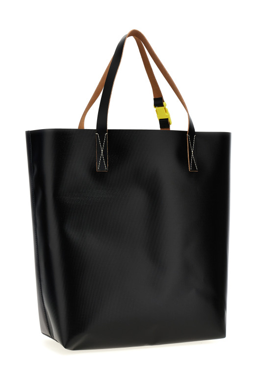 Сумка для покупок з логотипом Чорна MARNI (SHMQ0037A2P7948ZO824)