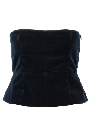 Блуза из бархата Синяя TOM FORD (CR0037FAX171HB593) Блуза из бархата Синяя TOM FORD (CR0037FAX171HB593)