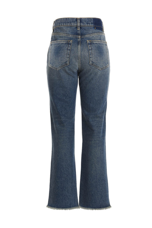 Деталь подола с эффектом потертости Синий GOLDEN GOOSE (GWP00843P0006215010050100) Деталь подола с эффектом потертости Синий GOLDEN GOOSE (GWP00843P0006215010050100)