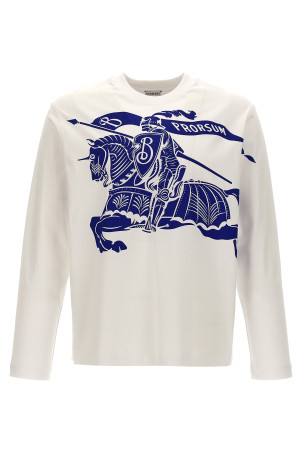Футболка з принтом Біла BURBERRY 8096230WHITE