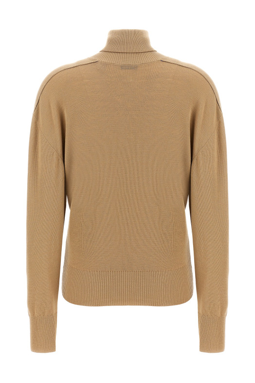 Turtle-neck sweater Beige Turtle-neck sweater Beige
