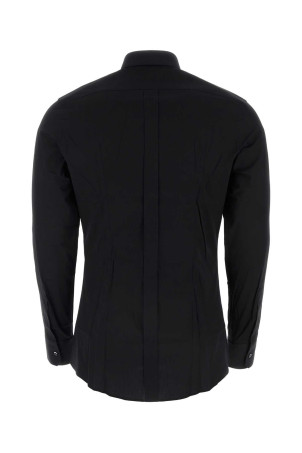 Black stretch poplin shirt Black DOLCE & GABBANA (G5EJ0TGG826) Black stretch poplin shirt Black DOLCE & GABBANA (G5EJ0TGG826)
