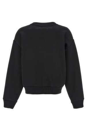 'Cut and Sew' sweatshirt Black