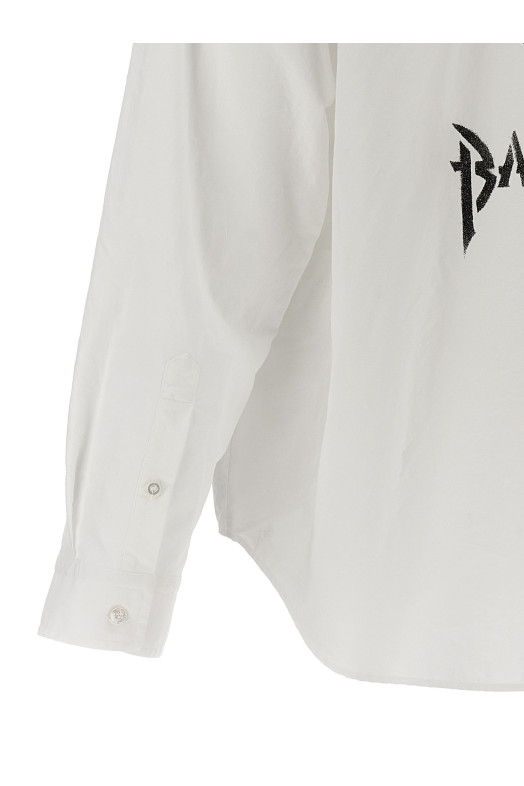 Сорочка з логотипом Біла BALENCIAGA (794583TNM609000) Сорочка з логотипом Біла BALENCIAGA (794583TNM609000)
