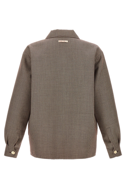 Пиджак в клетку бордо MARNI (CUMU0310K0UTWA23PDR80) Пиджак в клетку бордо MARNI (CUMU0310K0UTWA23PDR80)