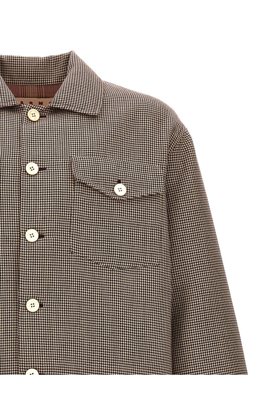 Пиджак в клетку бордо MARNI (CUMU0310K0UTWA23PDR80) Пиджак в клетку бордо MARNI (CUMU0310K0UTWA23PDR80)