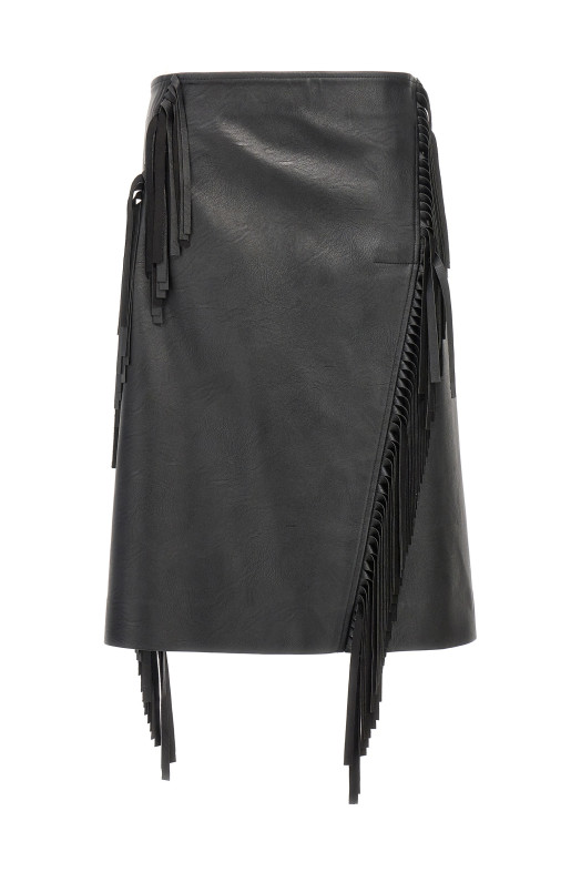 Fringed Alter Mat skirt Black Fringed Alter Mat skirt Black