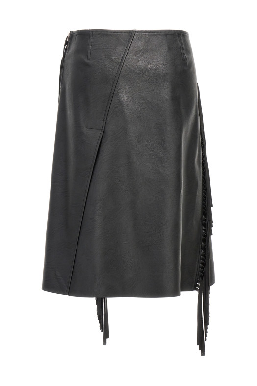 Fringed Alter Mat skirt Black Fringed Alter Mat skirt Black