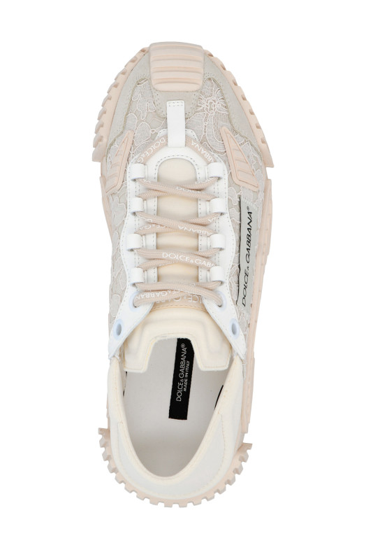Мереживні кросівки Білі DOLCE & GABBANA (CK1837AX37280005) DOLCE & GABBANA Мереживні кросівки Білі DOLCE & GABBANA (CK1837AX37280005) DOLCE & GABBANA
