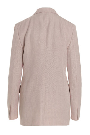 Подвійний блейзер з грудьми Рожевий JIL SANDER (J01BN0101J65005680)