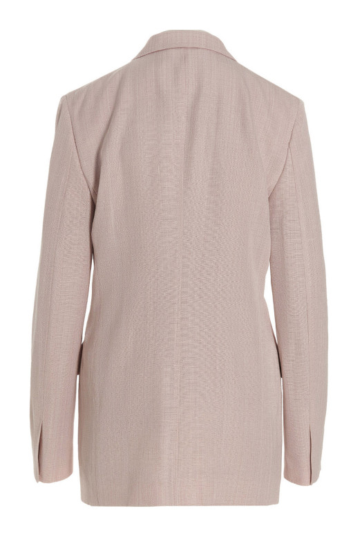 Подвійний блейзер з грудьми Рожевий JIL SANDER (J01BN0101J65005680)