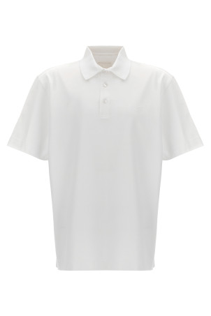 Рубашка-поло с вышивкой логотипа Белая GIVENCHY BM71KR3YCD100 Рубашка-поло с вышивкой логотипа Белая GIVENCHY BM71KR3YCD100