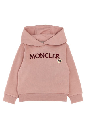 Толстовка з вишитим логотипом Рожева MONCLER ENFANT (8G00014899PS500) Толстовка з вишитим логотипом Рожева MONCLER ENFANT (8G00014899PS500)