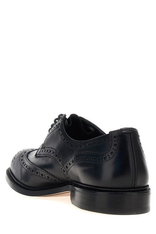 Шнуровані туфлі «Bourton» Чорні (BOURTONBLACKOLIVVIACLASSIC)