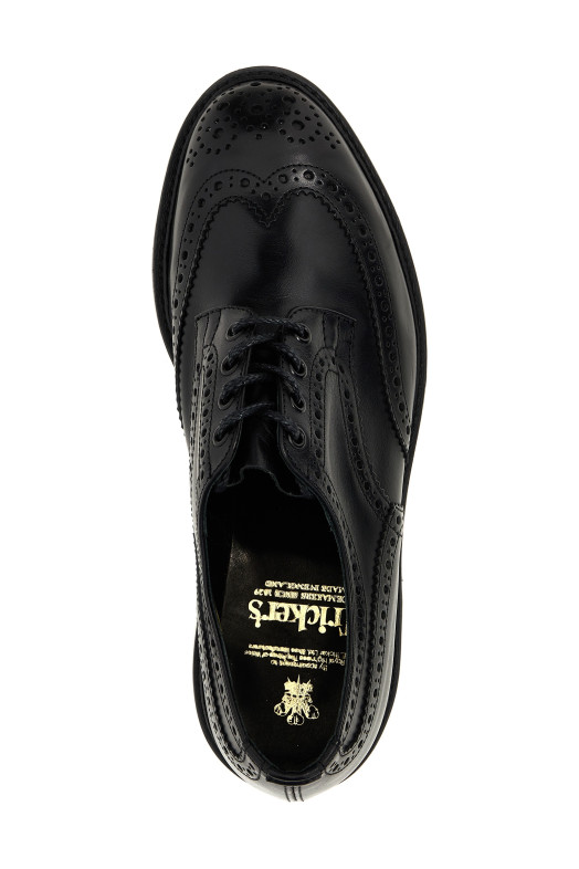 Шнуровані туфлі «Bourton» Чорні (BOURTONBLACKOLIVVIACLASSIC)