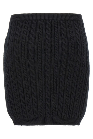 Button skirt Black Button skirt Black