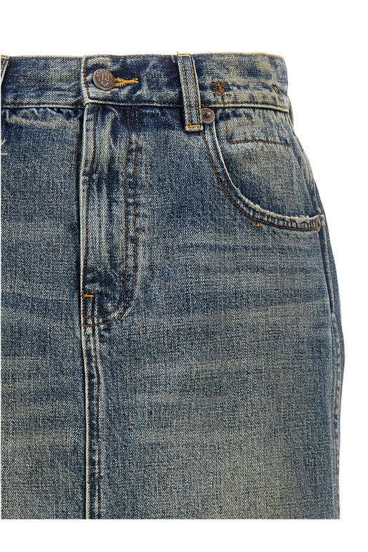 Юбка «Devon Side Slit» синяя (R13WD102D213ABARTERINDIGO) Юбка «Devon Side Slit» синяя (R13WD102D213ABARTERINDIGO)