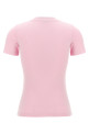 Футболка з вишитим логотипом Рожевий BALENCIAGA (768075TQVS55708)