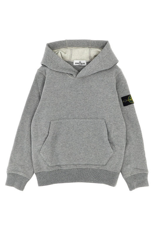 Logo patch hoodie Gray Logo patch hoodie Gray