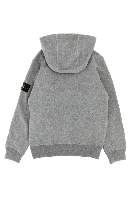 Logo patch hoodie Gray Logo patch hoodie Gray