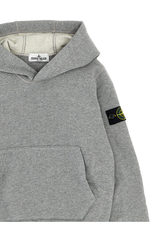 Logo patch hoodie Gray Logo patch hoodie Gray