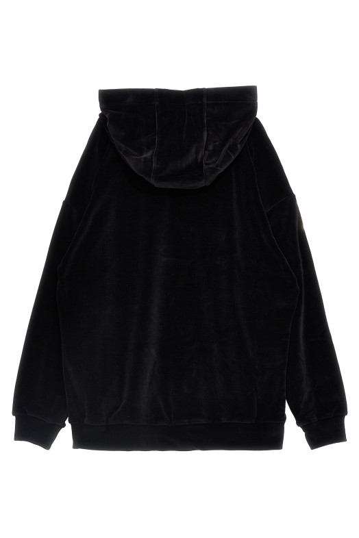 Logo embroidery hoodie Black Logo embroidery hoodie Black