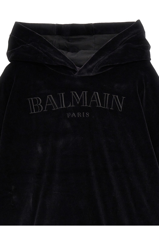 Logo embroidery hoodie Black Logo embroidery hoodie Black